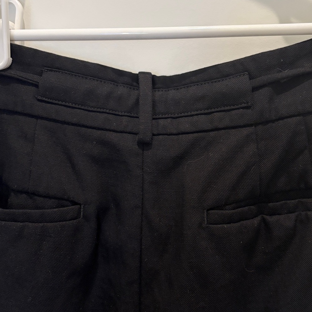 Talbots Black Drawstring Twill Pants - image 7